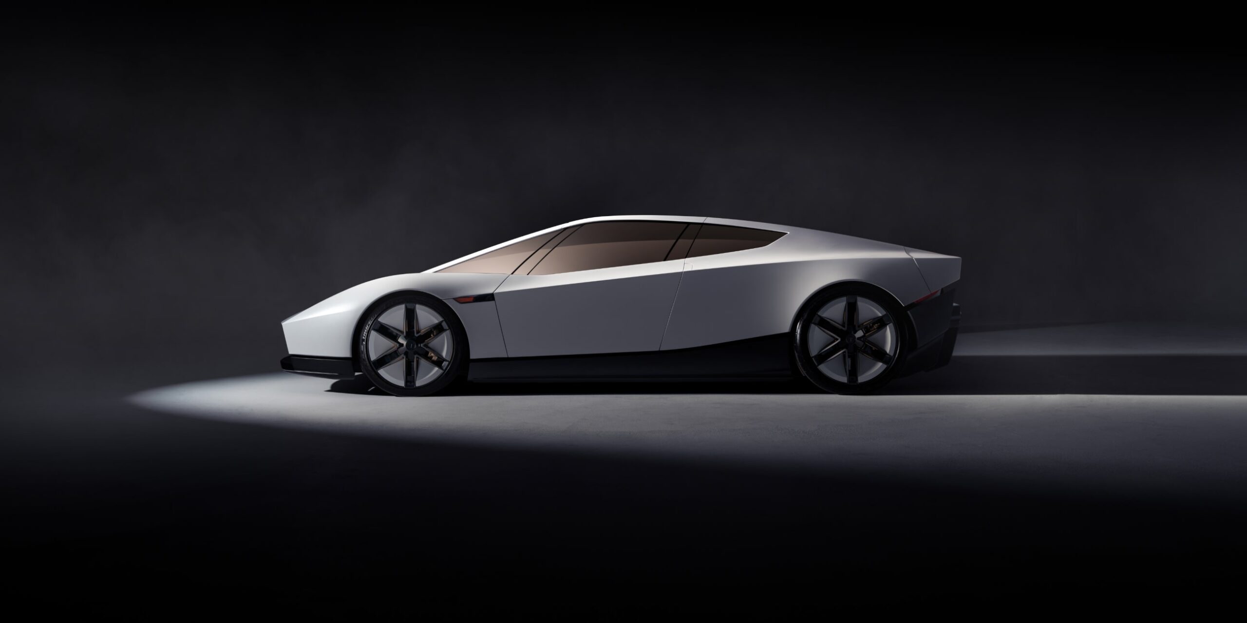 Side profile of the Tesla Roadster performance model. Courtesy of Tesla, Inc.