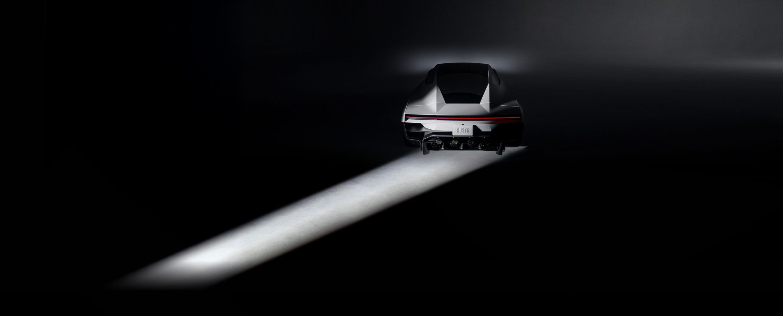Rear view of the Tesla Roadster. Courtesy of Tesla, Inc.