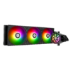 Thermalright Aqua Elite 360 ARGB Black V6 all-in-one liquid CPU cooler with three ARGB radiator fans