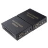 VGA extender sender and receiver kit for long-distance transmission over network cable