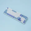 AULA S100 Pro mechanical keyboard in blue white and purple, main product view